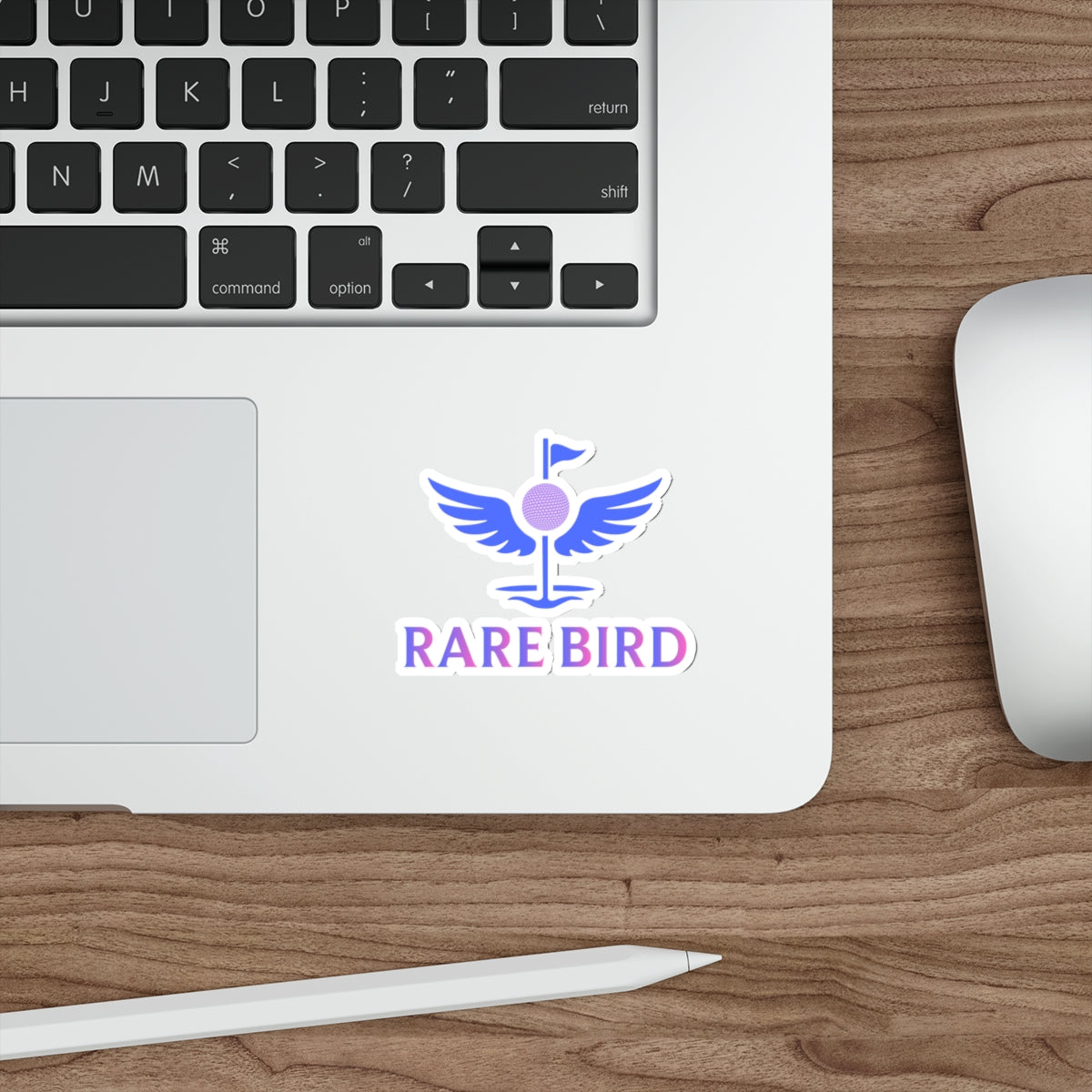 Colorful Rare Bird Die-Cut Sticker