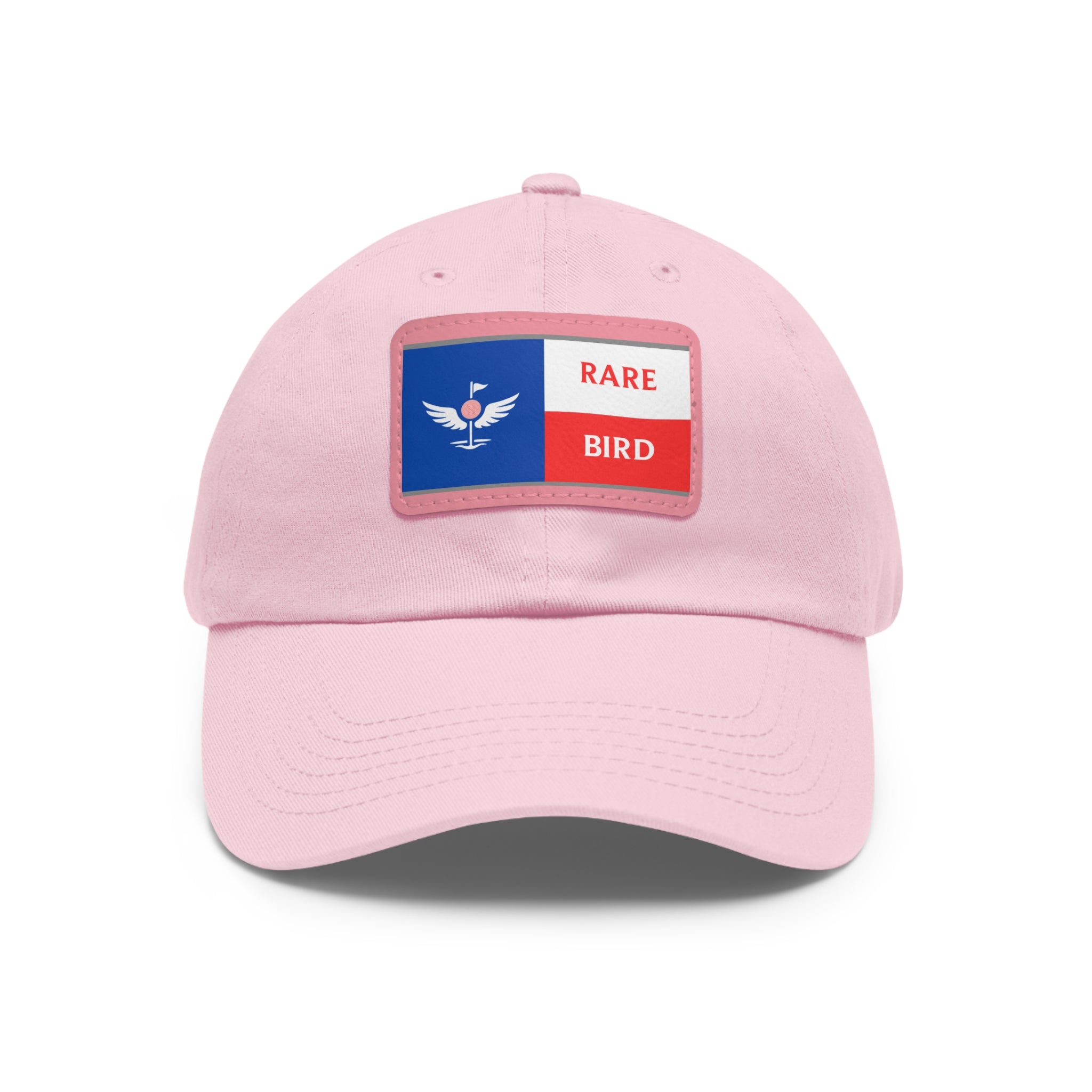 Dad Hat with Leather Patch (Rectangle)