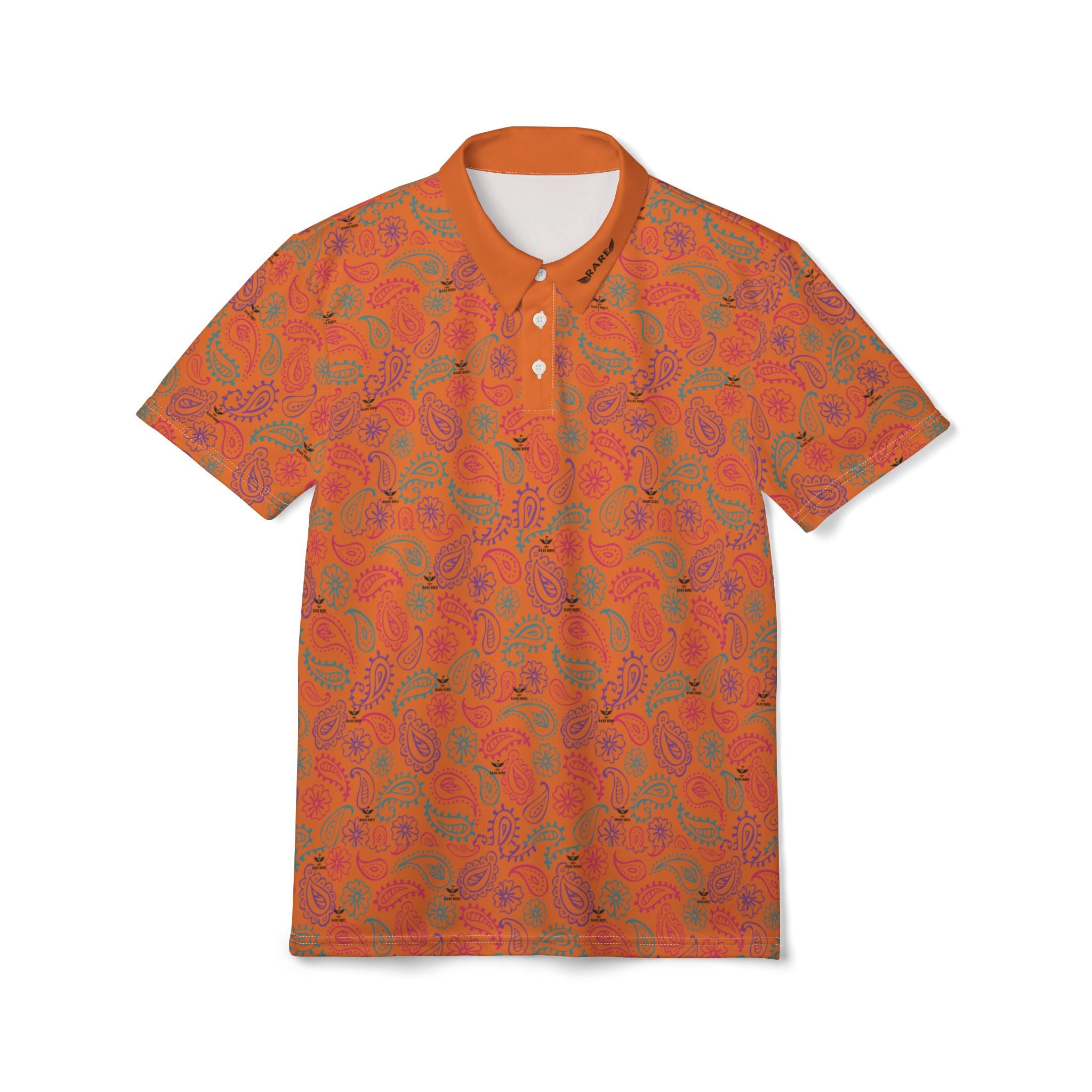 "Bandana Orange" Unisex Polo