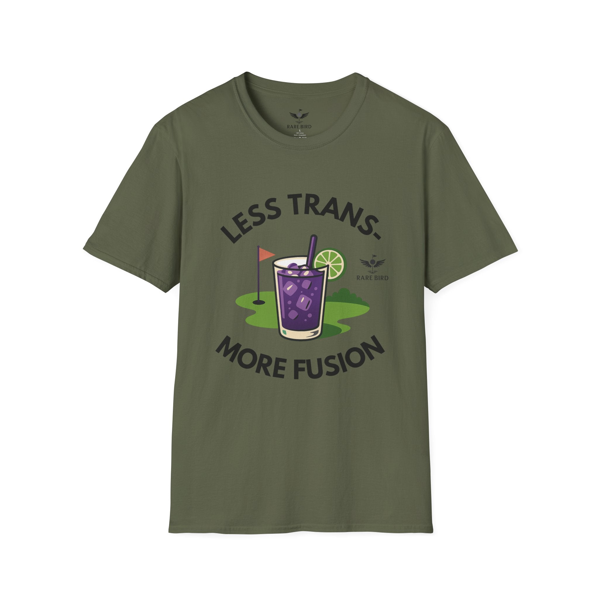 "More Fusion" Cotton T-Shirt