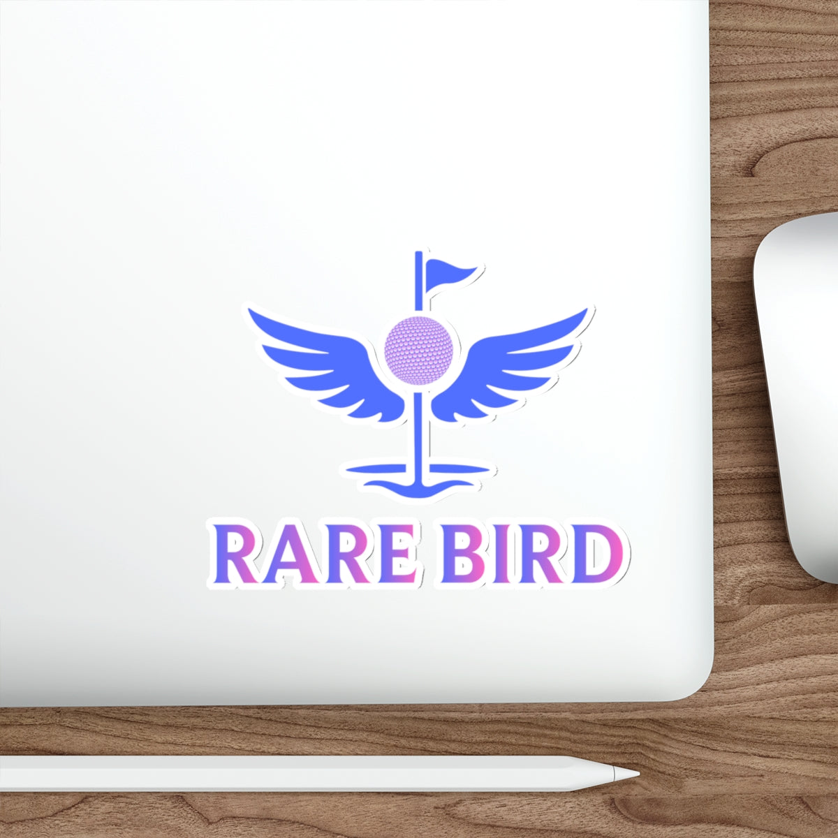 Colorful Rare Bird Die-Cut Sticker