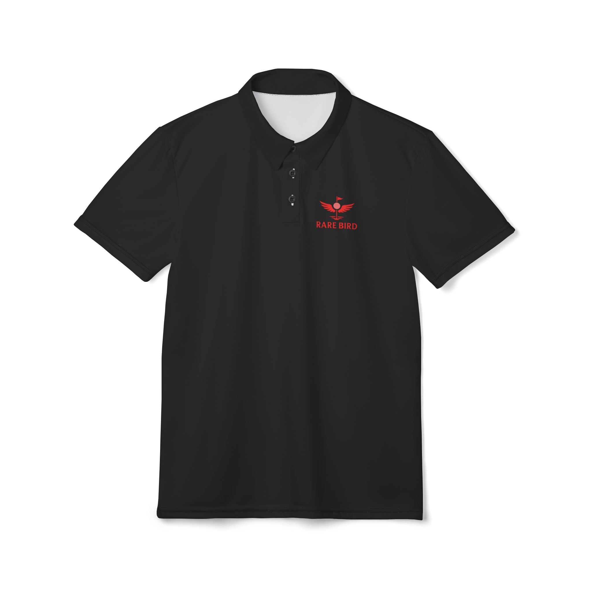 Red Logo Unisex Polo Shirt (AOP)