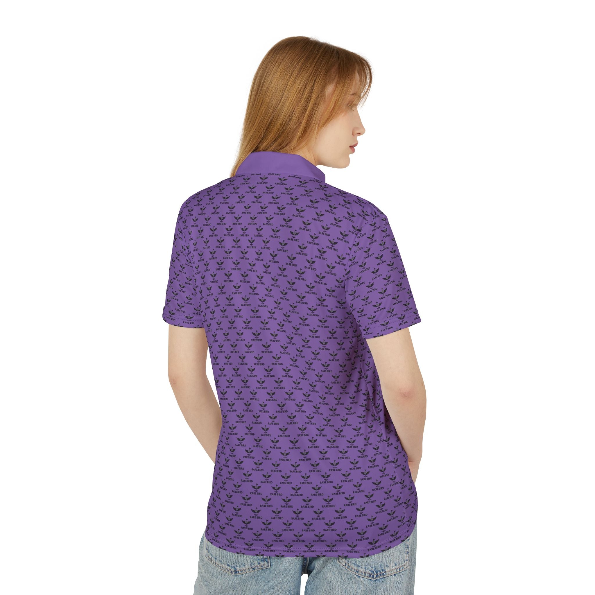RB Grid Pattern Unisex Polo Shirt